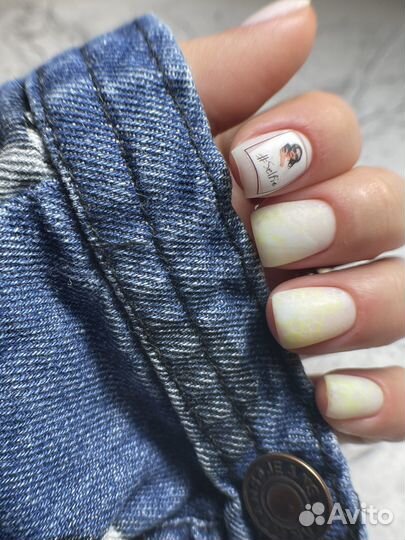 Маникюр с покрытием гель лак