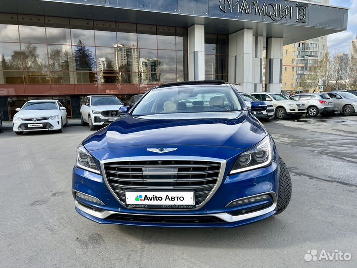 Genesis G80 2.0 AT, 2017, 150 462 км