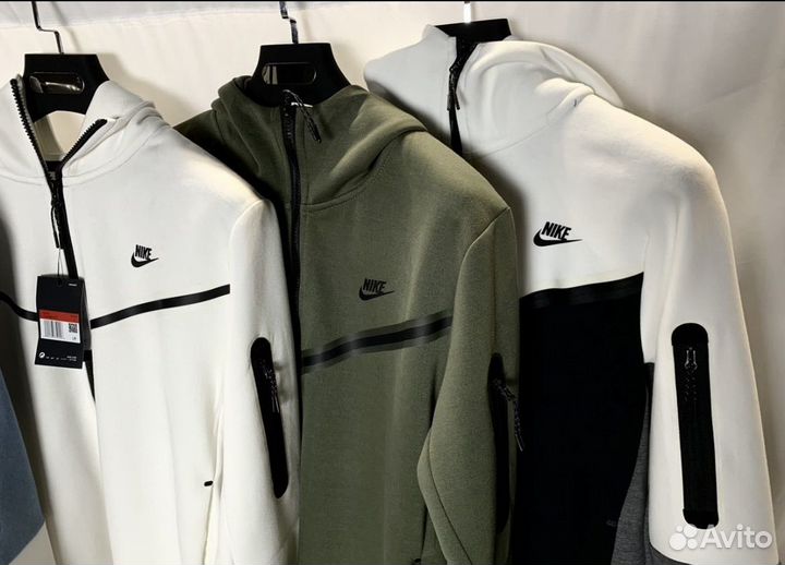 Зип худи Nike tech fleece (все цвета)