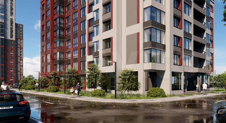 Квартира-студия, 21,7 м², 1/20 эт.