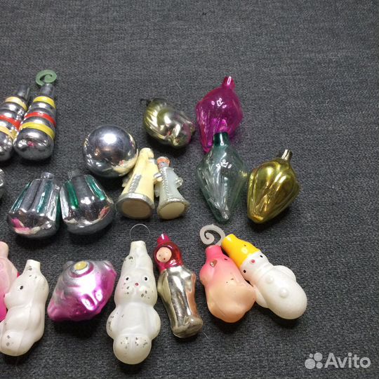 Елочные игрушки СССР