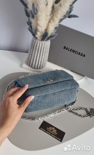 Сумка Balenciaga джинса