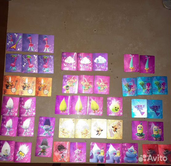 Карточки Тролли 