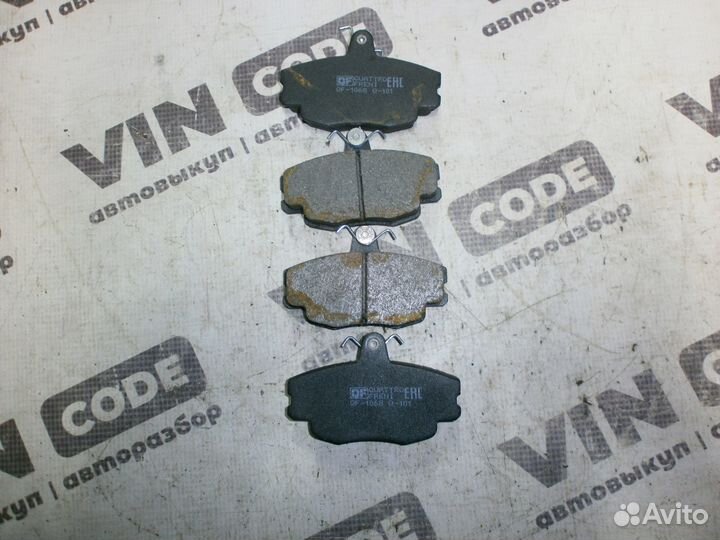 Колодки тормозные дисковые передние quattro freni