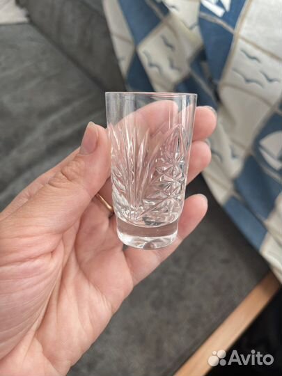 Хрустальные рюмки СССР