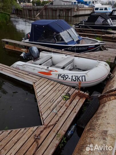 Лодка пвх с мотором тарпон