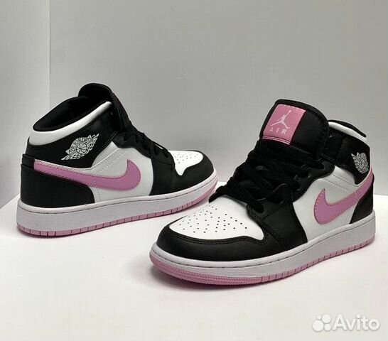 Nike Air Jordan 1 Mid GS Arctic Pink Кроссовки