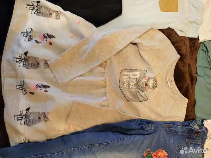 Пакет вещей на девочку 110-116