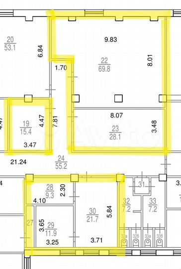 Сдам офисное помещение, 16 м²
