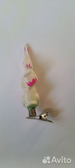 Коллекционные елочные игрушки стекло СССР