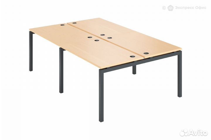 Стол-бенч двойной на 4 рабочих места Арго амб-002