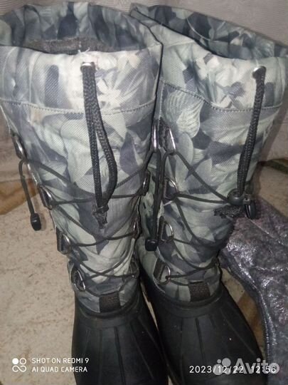 Сапоги мужские зимние рр40