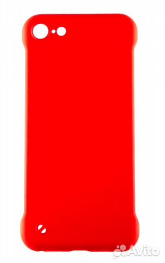 Чехол для Apple iPhone 7, 8, SE 2020, пластик, кра