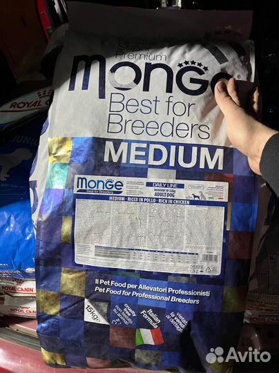 Корм для собак Монж Monge