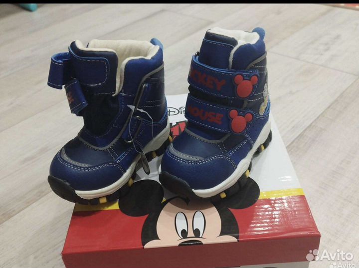 Детские ботинки зимние