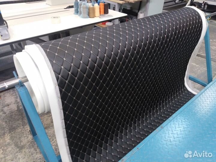 Экокожа стеганая