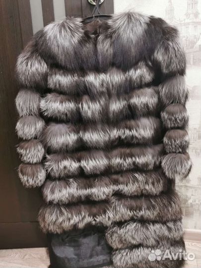 Шуба из чернобурки