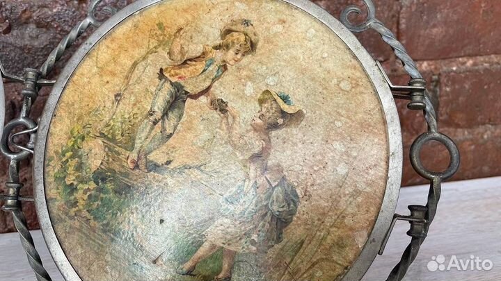 Старинное зеркало. Антиквариат