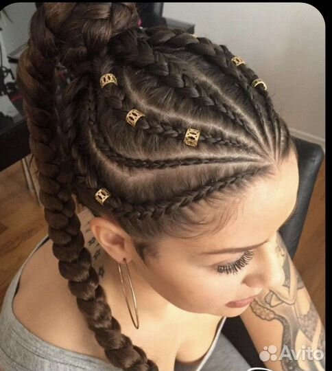 Плетение кос или афрокосы