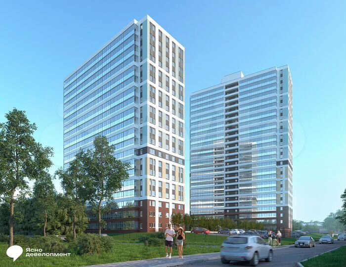 2-к. квартира, 38,7 м², 20/20 эт.