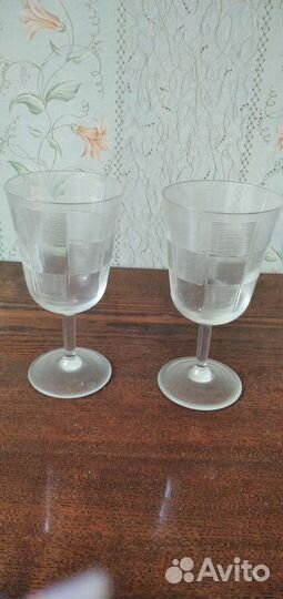 Стаканы рюмки