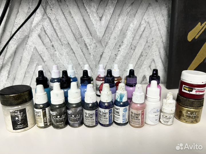 Материалы для работы с эпоксидной смолой