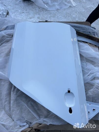 Дверь volkswagen polo белая с 10 по 20 год