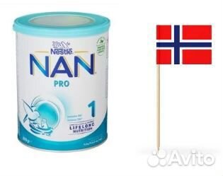 Детское питание NAN Pro 1. Nestle. Скандинавия