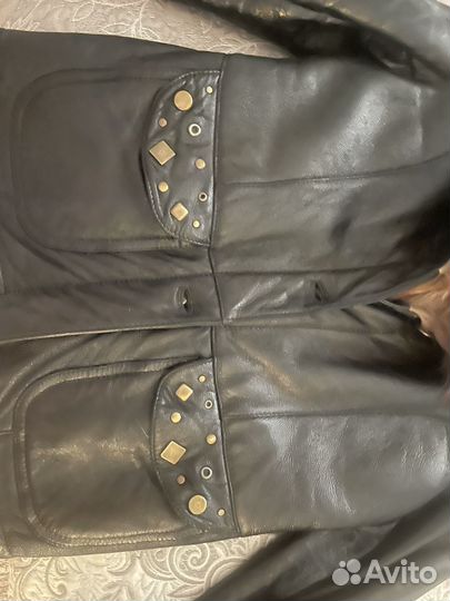 Дубленка женская 48 50 бу