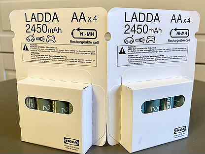 Аккумуляторы IKEA Ladda 2450 2022 год