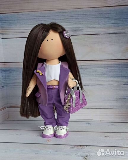 Игровая текстильная кукла