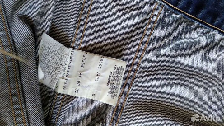 Куртка джинсовая levi's