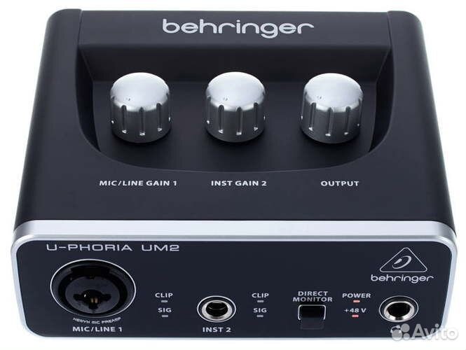 Новый U-phoria studio Behringer G2674 набор для зв