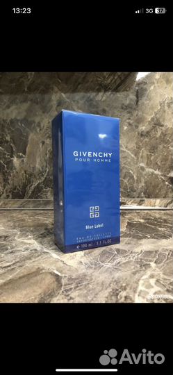 Духи givenchy blue label и dior sauvage
