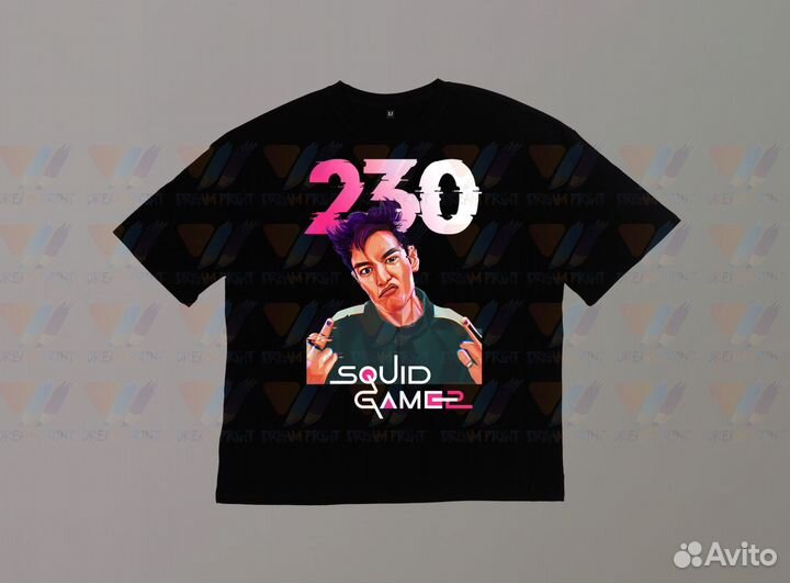 Футболка Игра в кальмара 230. Squid Game 2