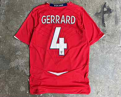 Gerrard England футбольное джерси