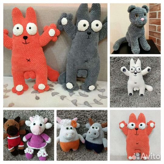 Вязаные игрушки