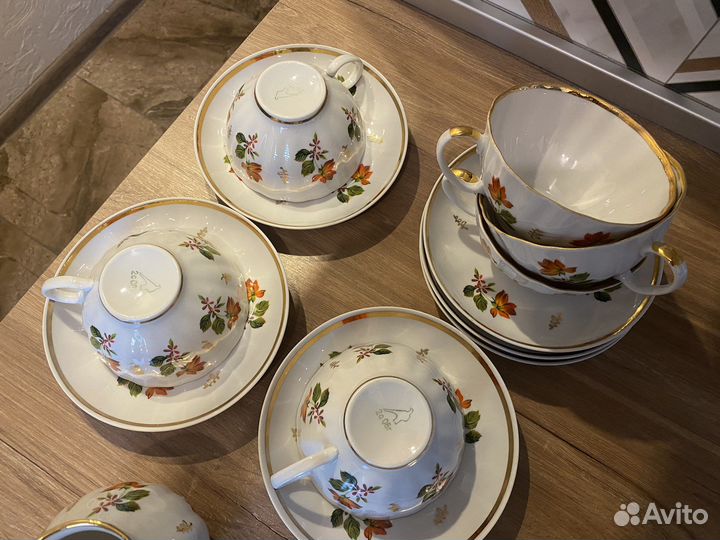 Сервиз чайный Дулево СССР