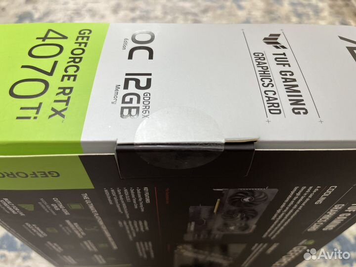 Asus RTX 4070 Ti TUF Gaming OC Новые