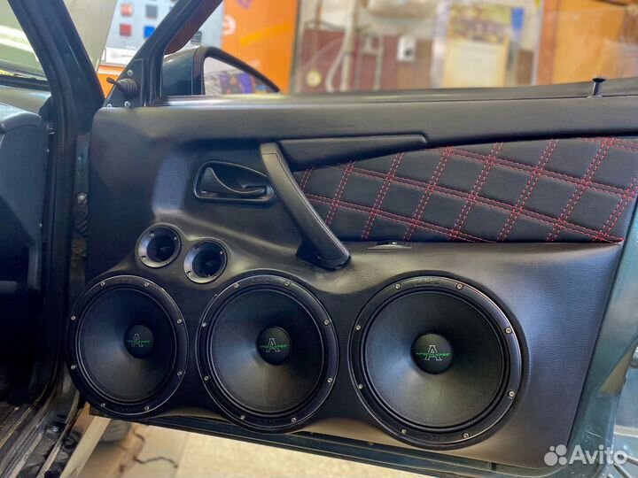 Установка автозвука, шумовиброизоляция