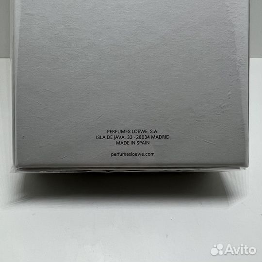 Loewe - Agua 100ml Оригинал