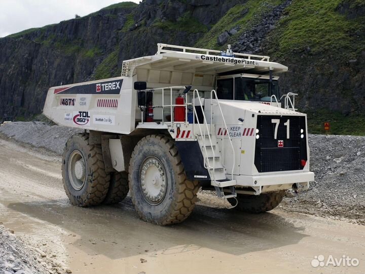 В разборе Терекс Terex карьерные самосвалы