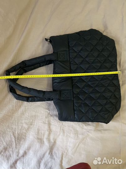 Сумка шопер болонь с синтепоном