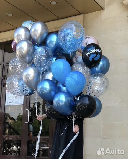 Гелиевые воздушные шары. Бесплатная доставка