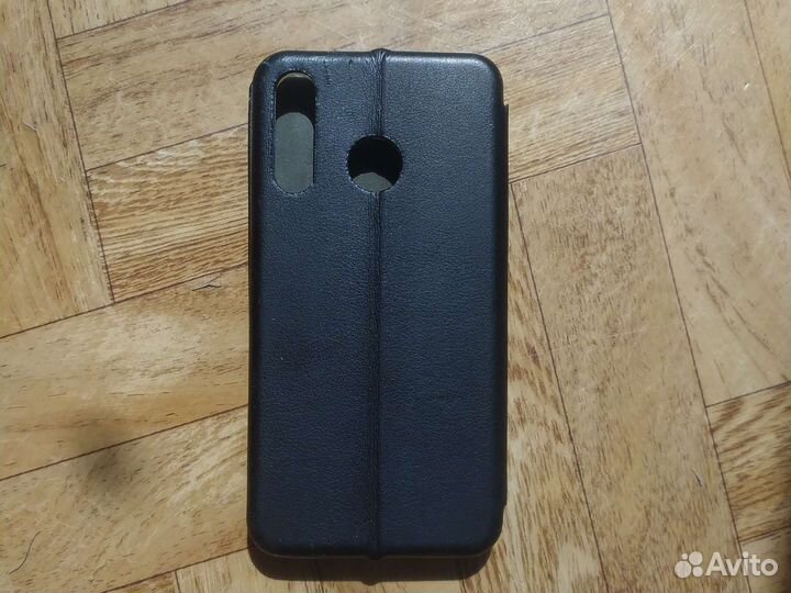 Чехол кожаный на Honor P30 Lite