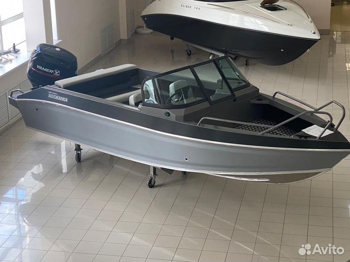 Лодка yava XL fish с мотором yamer F115