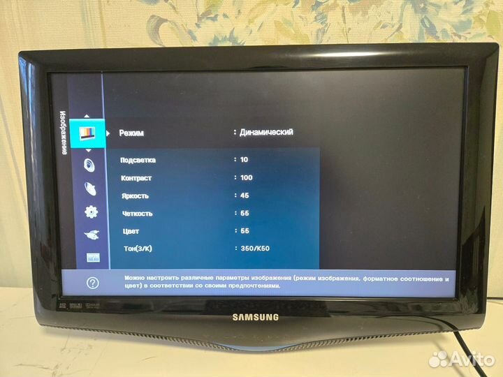 Телевизор samsung LE22B350F2W монитор