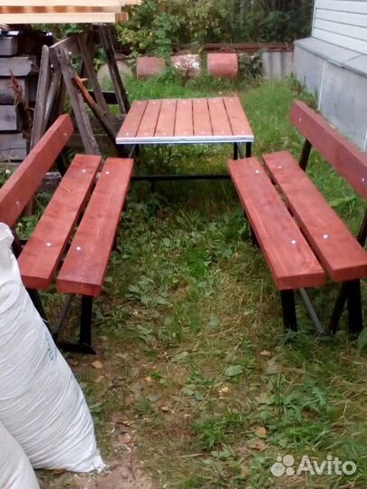 Скамейка уличная основа металлическая