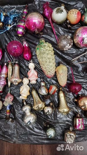 Елочные игрушки советские СССР