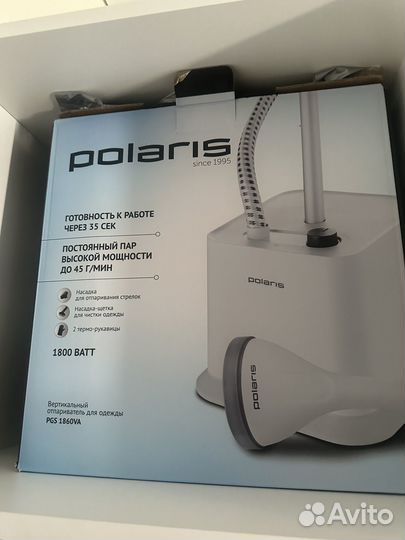 Отпариватель вертикальный polaris